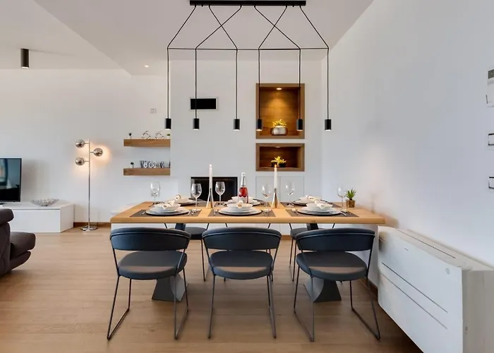 Shell Luxury Residences With Pool And Whirlpool Lägenhet Zadar